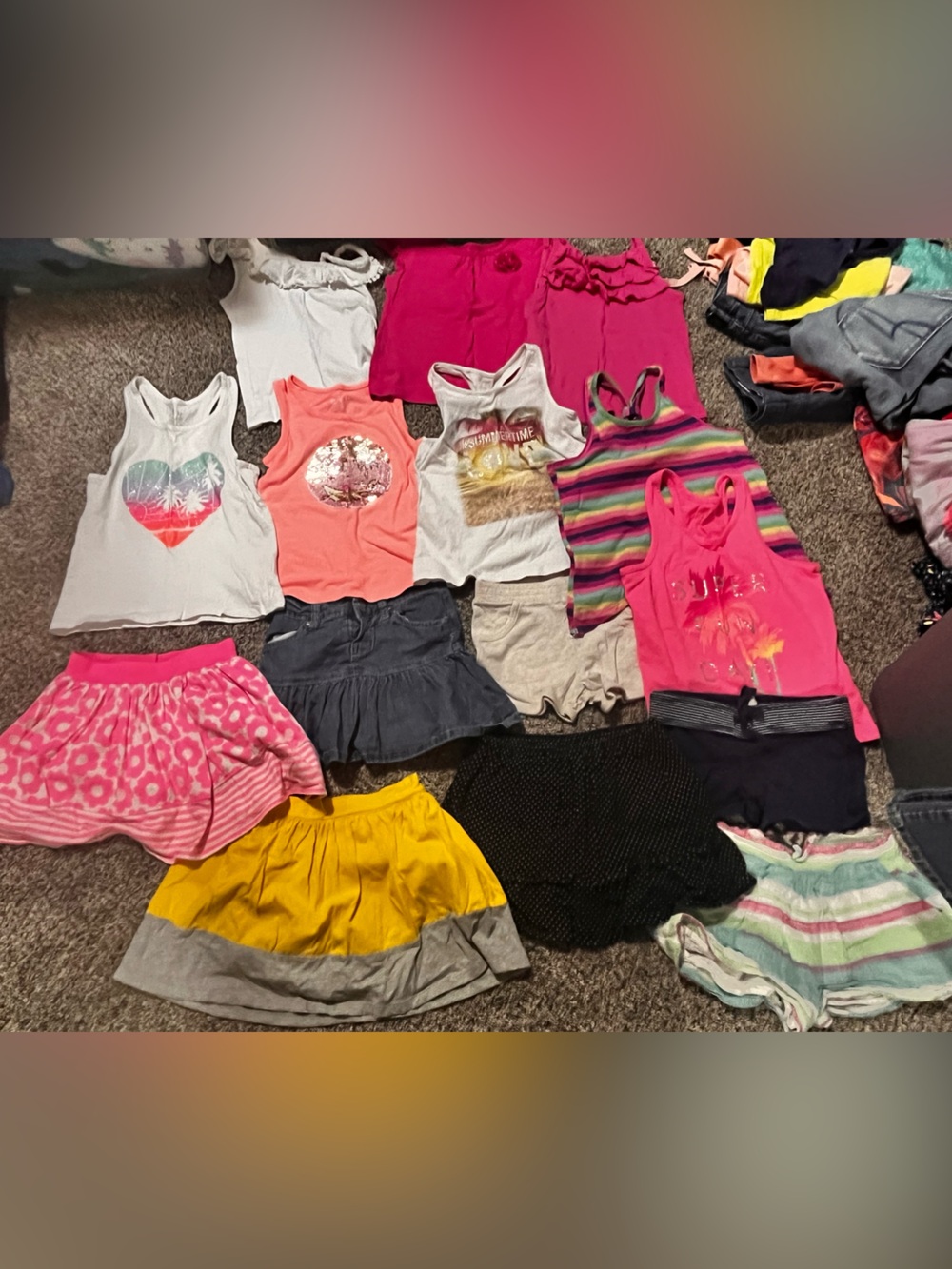 Girls Sz 5 Summer Clothing Lot